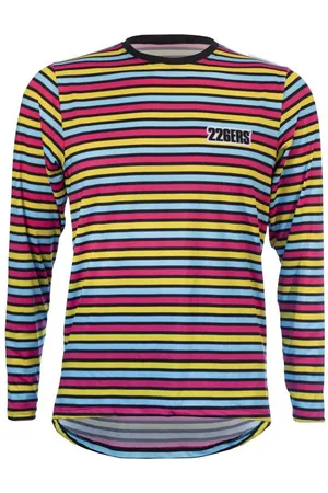 226ERS Hydrazero Stripes T-shirt Met Lange Mouwen Rood XS Man