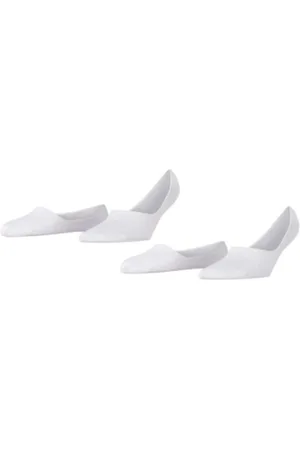 Burlington 2 paar footies maat 45/46 Lightning white