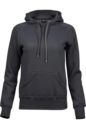TeeJays Dames/dames Raglan Hooded Sweatshirt