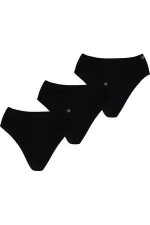 Apollo Dames Basic Hip slip | Bamboo naadloos | MAAT XL | 3-pack | zwart