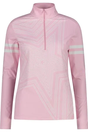 CMP Sweat 31l0826 Fleece Met Halve Rits Roze 2XS Vrouw