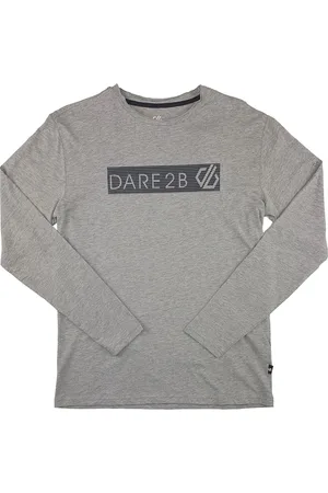 Dare 2B Dare2B Heren Upgrade II Long Sleeve Ash GreyMarl Maat M