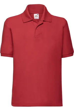 AWDis Fruit of the Loom Kinderen/Kinderen Unisex 65/35 Pique Polo Shirt
