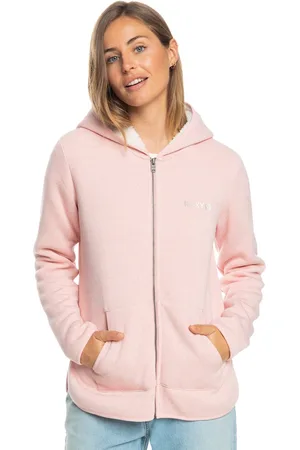 Roxy Icy Times Sherpa Fleece hoodie voor Dames Maat M