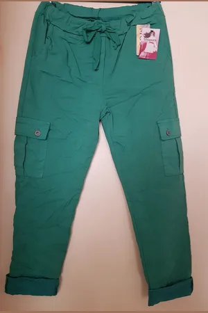 Merkloos Dames cargo broek One size 40/44