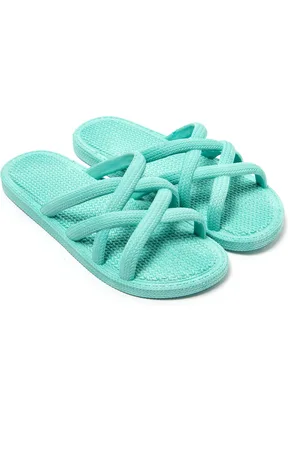 Brasileras Slippers dames- Groen water- 36