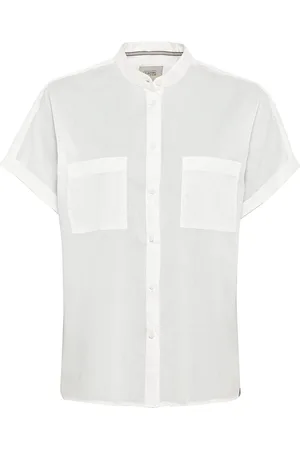 Camel Active Katoen blouse met opstaande kraag - Maat womenswear-XS