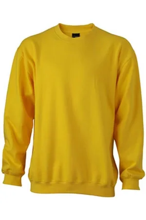 James & Nicholson James and Nicholson Unisex Round Heavy Sweatshirt