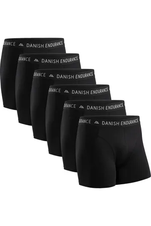 DANISH ENDURANCE Katoenen Boxershorts- Onderbroeken voor Heren- 6 pack - Maat 4XL
