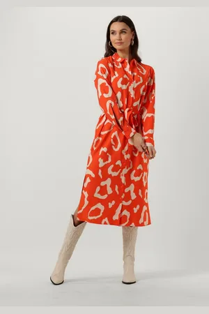 Object Object Jacira Tilda L/s Shirt Dress Jurken Dames - Rok - Jurk - - Maat 34
