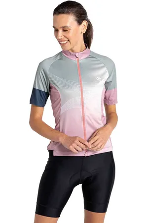 Dare 2B Dare2b Aep Stimulus Jersey Met Korte Mouwen Groen,Roze 14 Vrouw