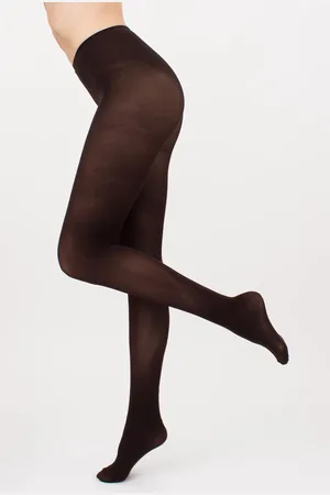 Giulia Blues klassieke warme 70den Matte Opaque Panty - - S
