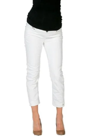 Love2wait Scarlet Cropped Jeans White C141091-001-30