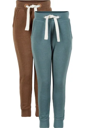 Minymo Joggingsbroek Jongens Katoen /bruin 2 Stuks Mt 92
