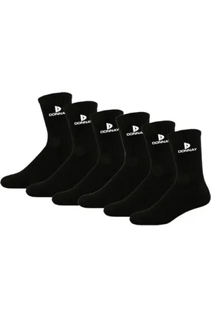 Donnay 6-Pack Sportsokken - Heren - Black (020) - maat 39-42
