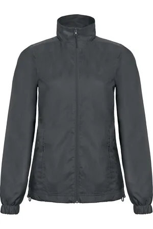 B and C Dames/dames ID.601 Douchebestendig Windbrekerjasje met kap