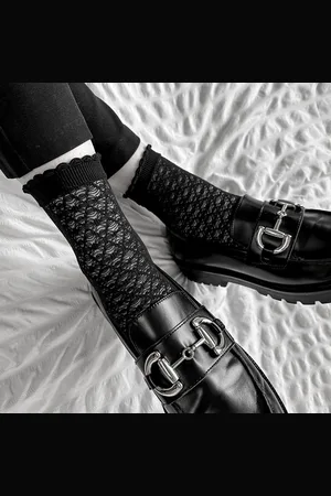 Pretty Polly Sokje - Fashion - Delicate - Diamond Pattern - Dames - Enkelsokje - One size - 35,5/43