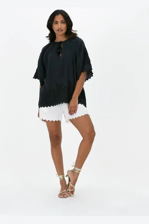 Sissel Edelbo Sandra Organic Cotton Blouse Blouses Dames - - Maat ONESIZE