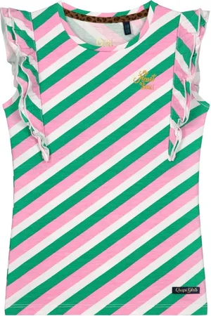 Quapi T-shirt Anita light pink diagonaal - maat 92