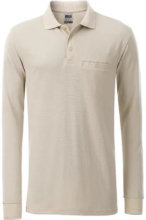 James & Nicholson James and Nicholson Heren Werkkleding Lange Mouwen Zak Polo