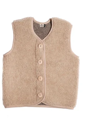 Alwero Vest Po Junior Sand Brown 92-98