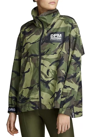 Björn Borg Dames Running Jacket DPM Cairo – maat 40 Vrouwen