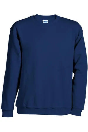 James & Nicholson James and Nicholson Unisex Round Heavy Sweatshirt