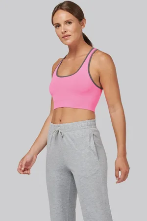 Proact Naadloze sportbh, PA001, /Grijs, maat XL/XXL