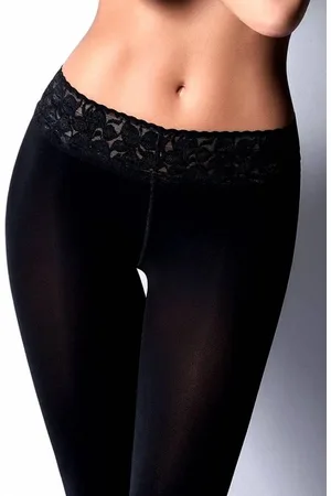 Giulia Panty - Impresso 100 - Kanten Tailleband - Dikke Panty - 100 Den - Medium