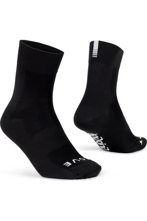 GripGrab Lightweight SL Performance Zomer Fietssokken 1 Paar Coolmax Wielersport Sokken Regular Cut - Zwart - Unisex - Maat M (41-44)
