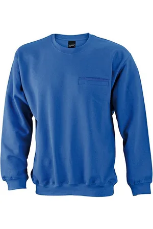 James & Nicholson James and Nicholson Heren Ronde Zak Sweatshirt