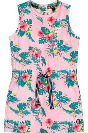 Quapi Bellini - Light Pink Flower Dress - maat 74