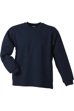 James & Nicholson James and Nicholson Unisex Open Hem Sweatshirt