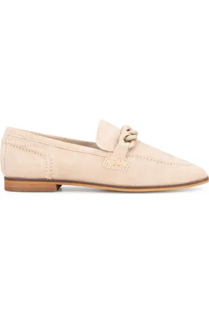 PS Poelman JENNY Dames Loafers - Beige/ - Maat 41