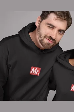 B and C Mr & Mrs Hoodie Supremely (Mr - Maat 4XL) | Koppel Cadeau | Valentijn Cadeautje voor hem & haar