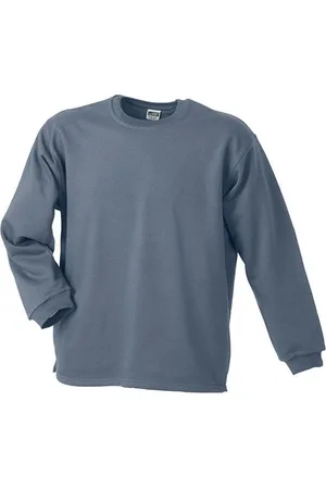 James & Nicholson James and Nicholson Unisex Open Hem Sweatshirt