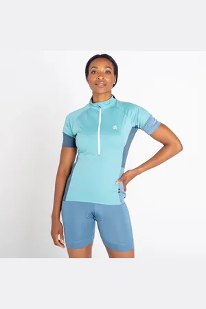 Dare 2B De Dare2B Compassion II jersey met korte mouwen en halve ventilatierits - dames - Q-Wic Plus - lichtgewicht