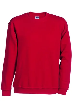 James & Nicholson James and Nicholson Unisex Round Heavy Sweatshirt