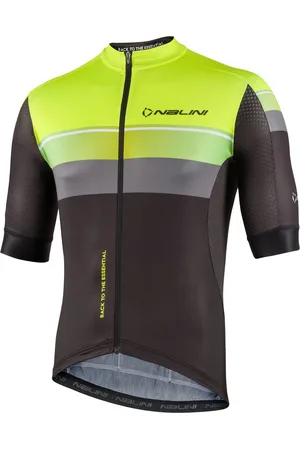 Nalini Heren - Fietsshirt - Korte Mouwen - Wielrenshirt - - Zwart - NEW SPEED JERSEY - XL