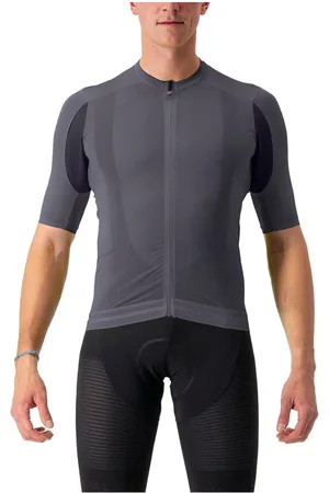 Castelli Superleggera 3 Korte Mouw Wielertrui Grijs XL Man