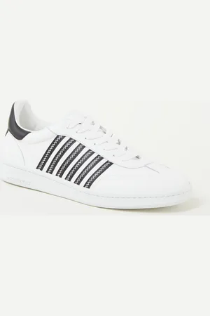 Dsquared2 Boxer sneaker van kalfsleer - / Zwart - Maat 40