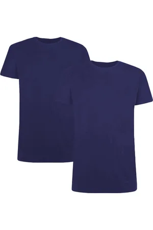Bamboo Basics Comfortabel & Zijdezacht Ruben - Bamboe T-shirts (Multipack 2 stuks) Heren Ronde Hals - Korte Mouwen - - XL