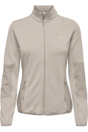 ONLY Jetta Hn Dames Fleece Jack 15233181-fog - Kleur - Maat M