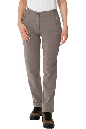 Vaude Farley Stretch Iii Broek Bruin 38 / Short Vrouw
