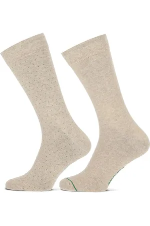 Marcmarcs 2-pack- Heren katoenen sokken met print - Vrolijke leuke heren sokken - Chique sokken voor onder pak - 42