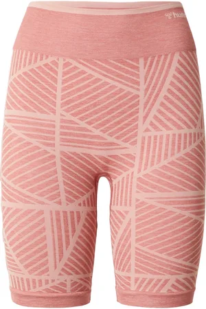 Hummel Damen Short Leggings Hmlmt Energy Seamless Mw Shorts Withered Rose/Rose Tan Melange-S