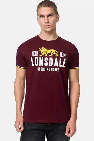 Lonsdale London Heren-T-shirt normale pasvorm BLAGH