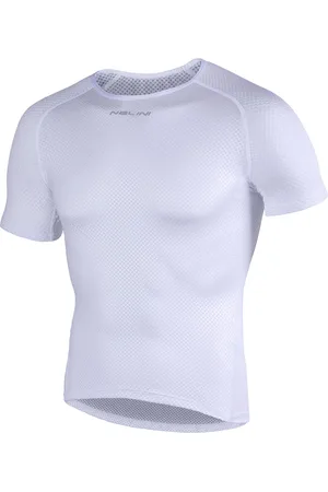 Nalini Heren Ondershirt korte mouwen - zweethemdWit - AIS KERMESSE SS White - M