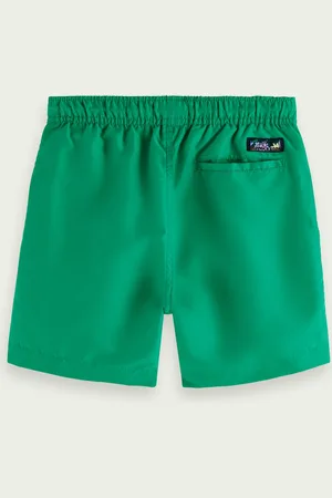 Scotch&Soda Magische Zwembroek Bright Green - Maat: 134-140