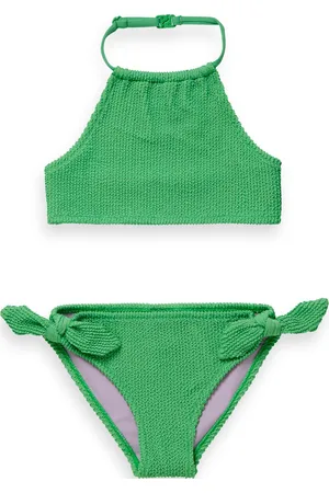 Scotch&Soda Crinkle High-Neck Bikini - Maat: 110-116